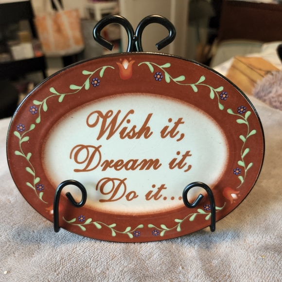 Small decorative plaque - Picture 1 of 3